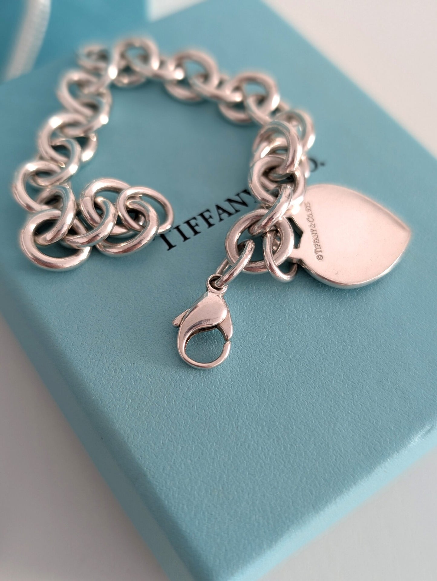 Tiffany bracciale Return to con moschettone