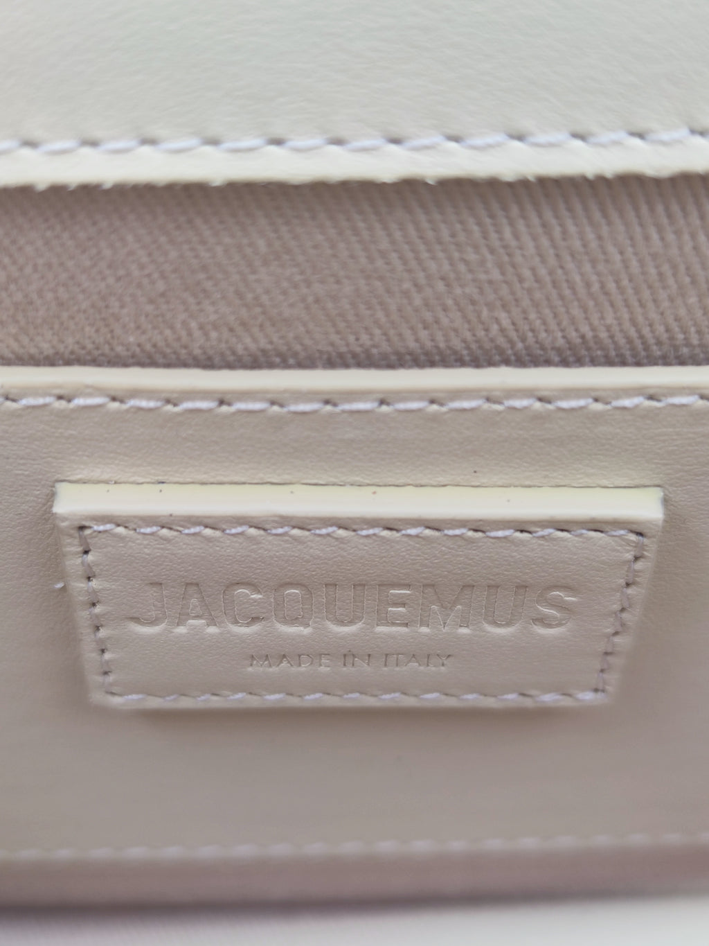 Jacquemus Le Grand Bambino Avorio