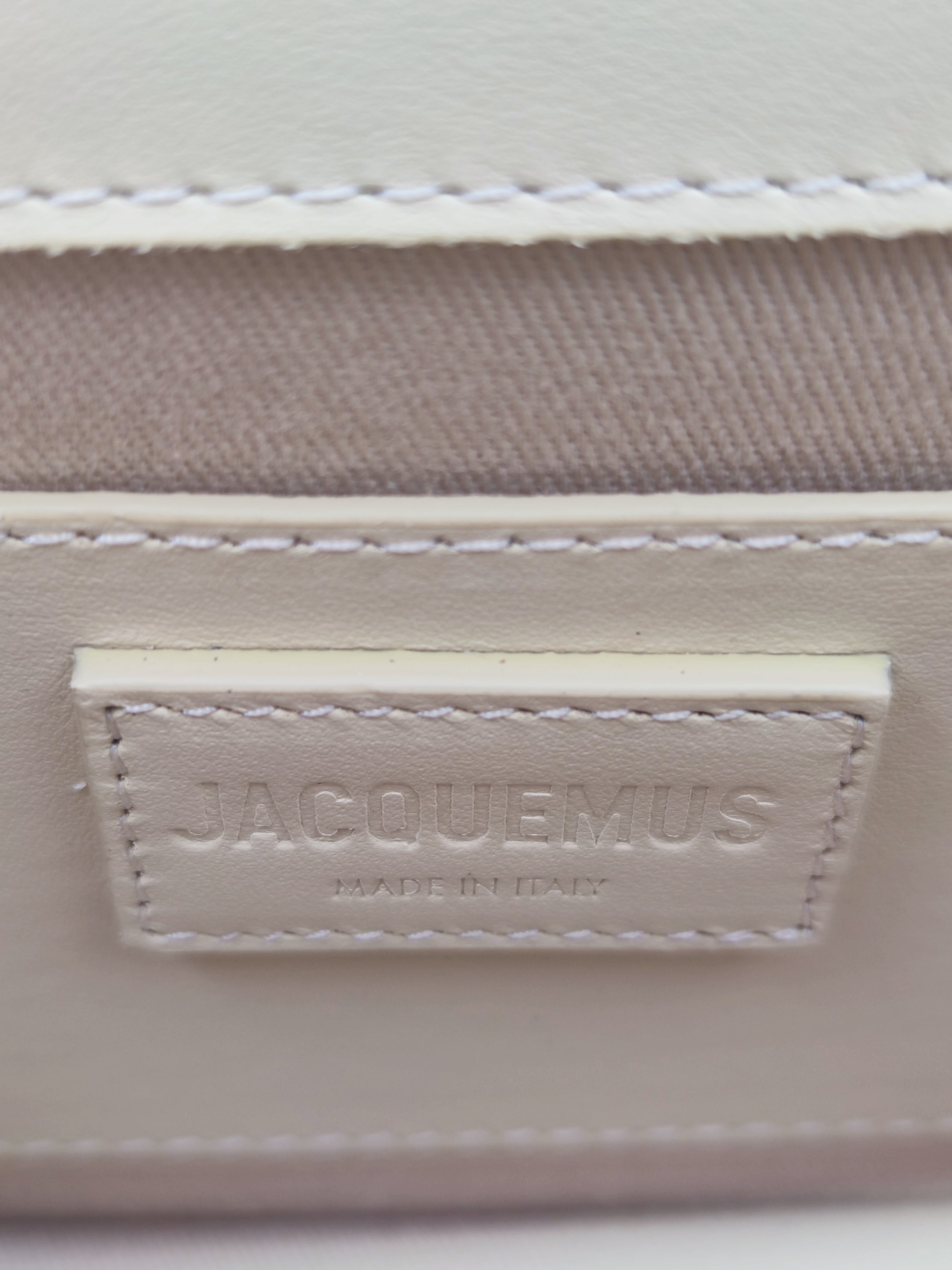 Jacquemus Le Grand Bambino Avorio