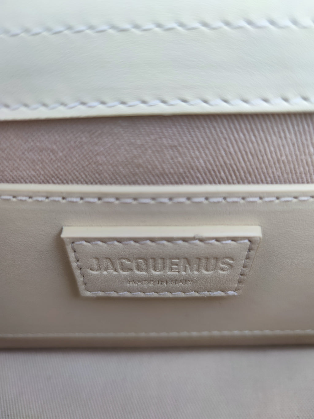 Jacquemus Le Grand Bambino Avorio