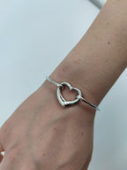 Bracciale Open Heart con diamante Elsa Peretti