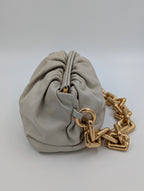 Bottega Veneta The Chain Pouch Panna - Avorio
