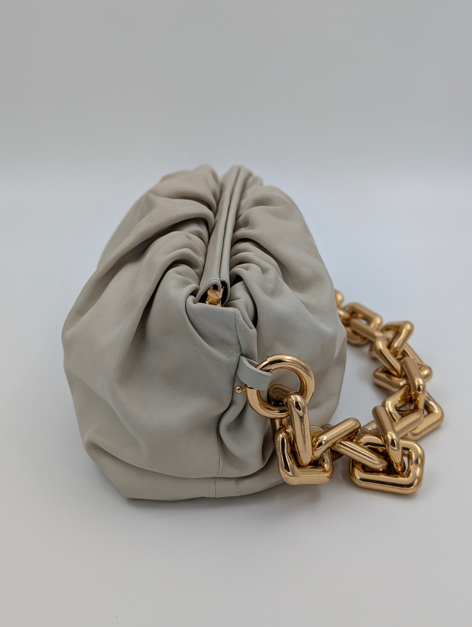 Bottega Veneta The Chain Pouch Panna - Avorio