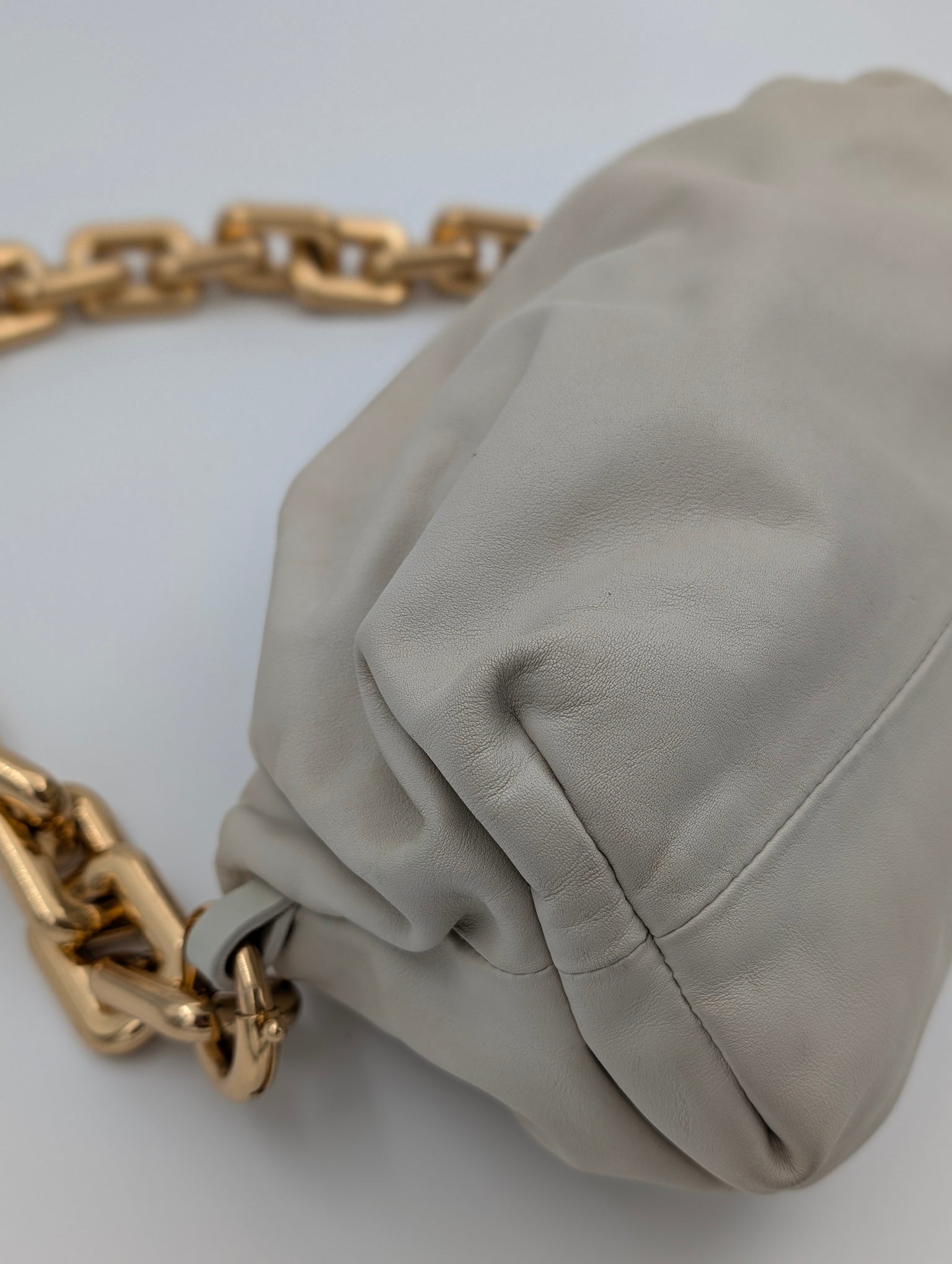 Bottega Veneta The Chain Pouch Panna - Avorio