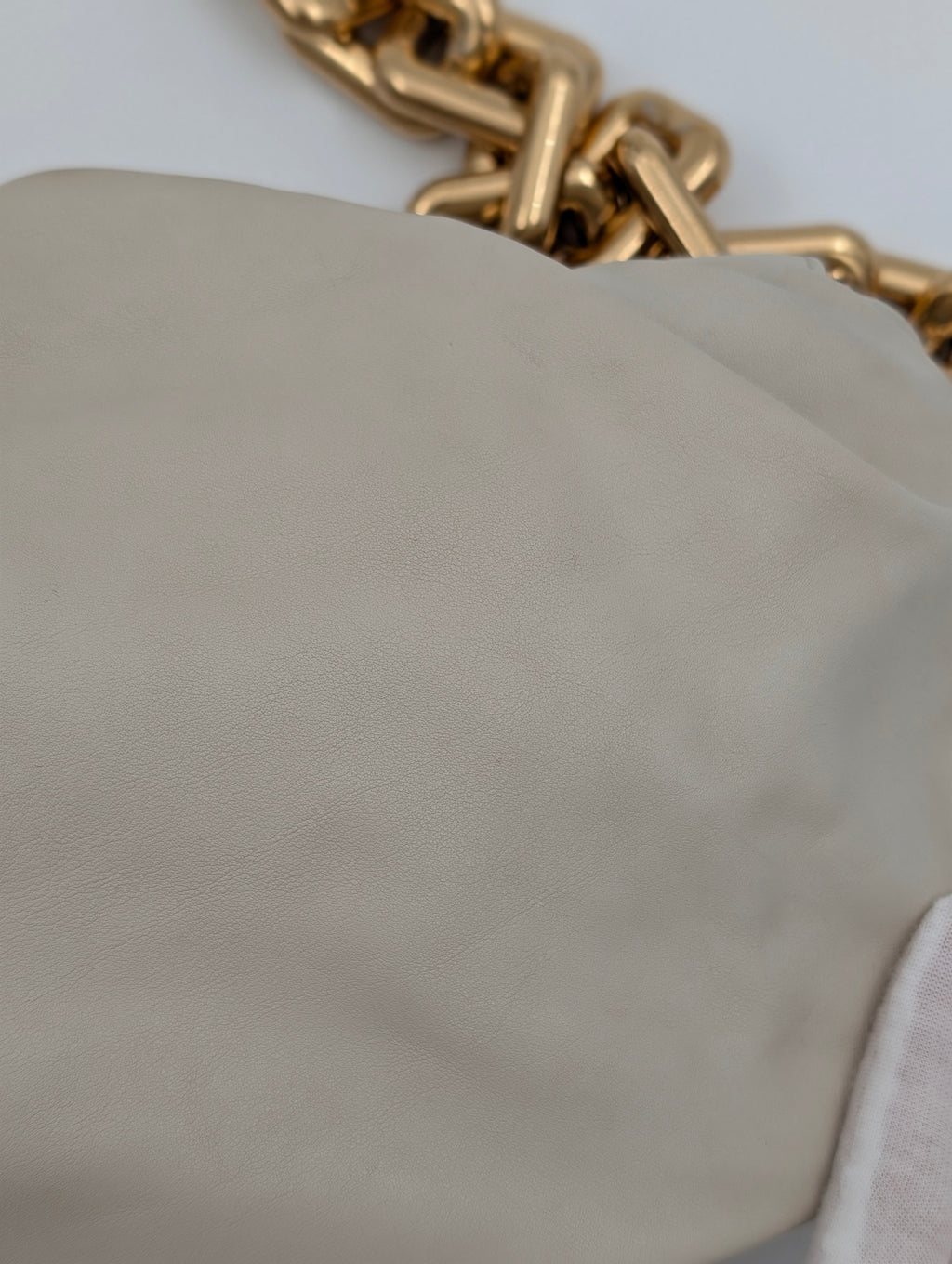 Bottega Veneta The Chain Pouch Panna - Avorio
