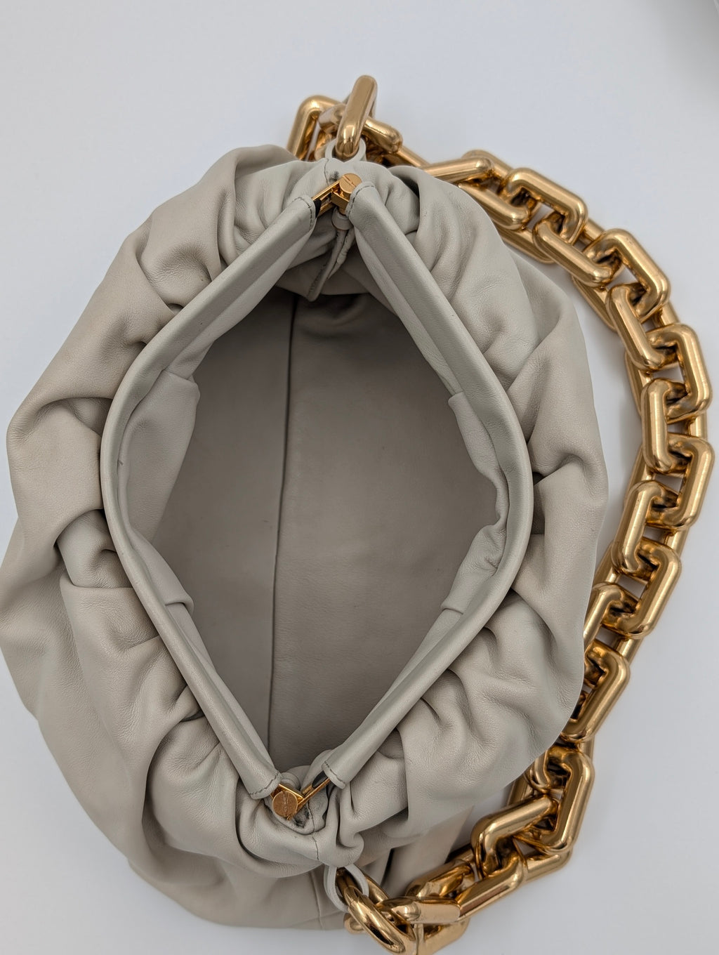 Bottega Veneta The Chain Pouch Panna - Avorio