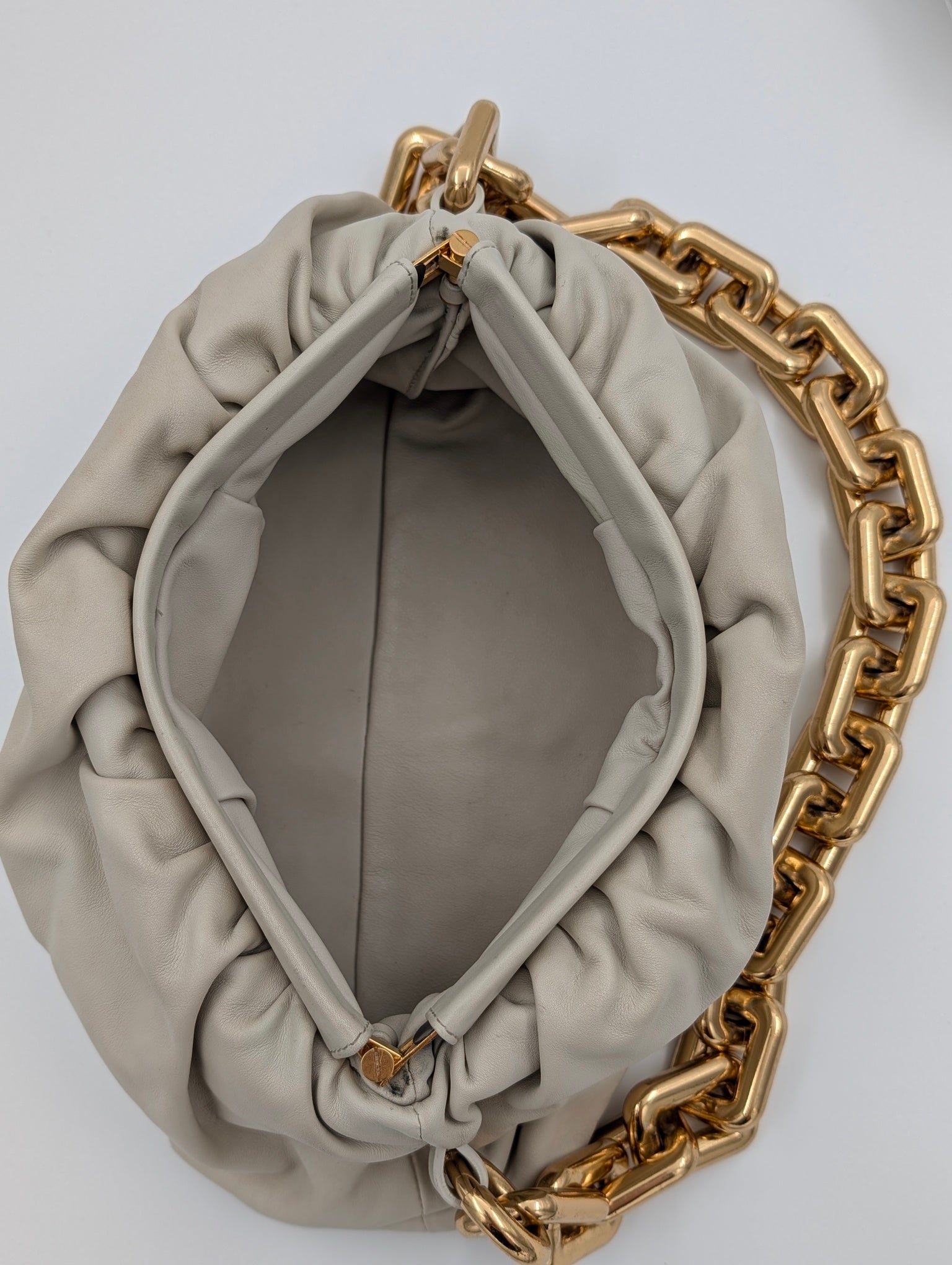Bottega Veneta The Chain Pouch Panna - Avorio