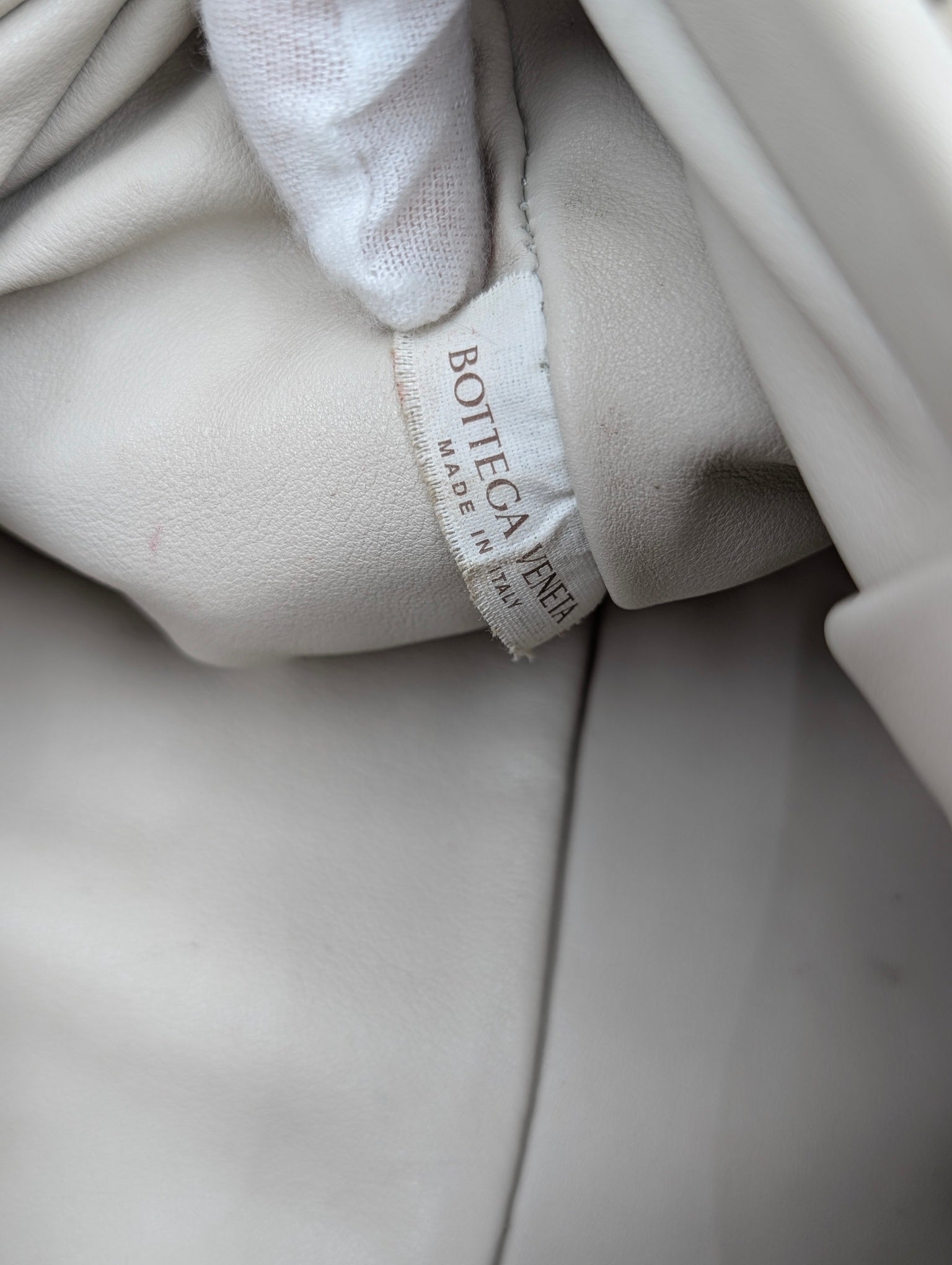 Bottega Veneta The Chain Pouch Panna - Avorio