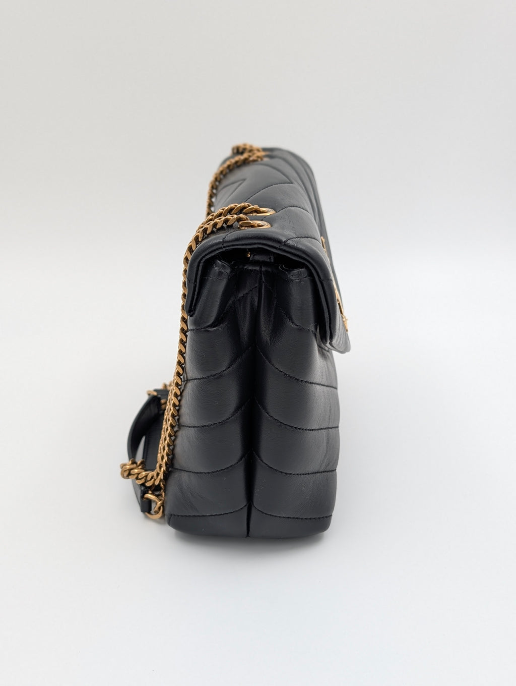 Saint Laurent Lou Lou Small Nero