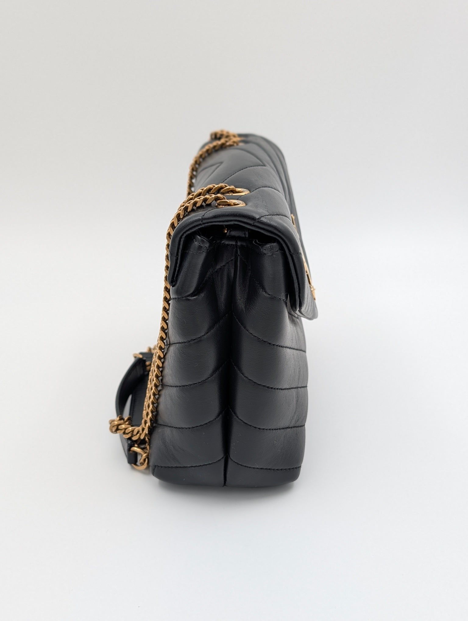 Saint Laurent Lou Lou Small Nero