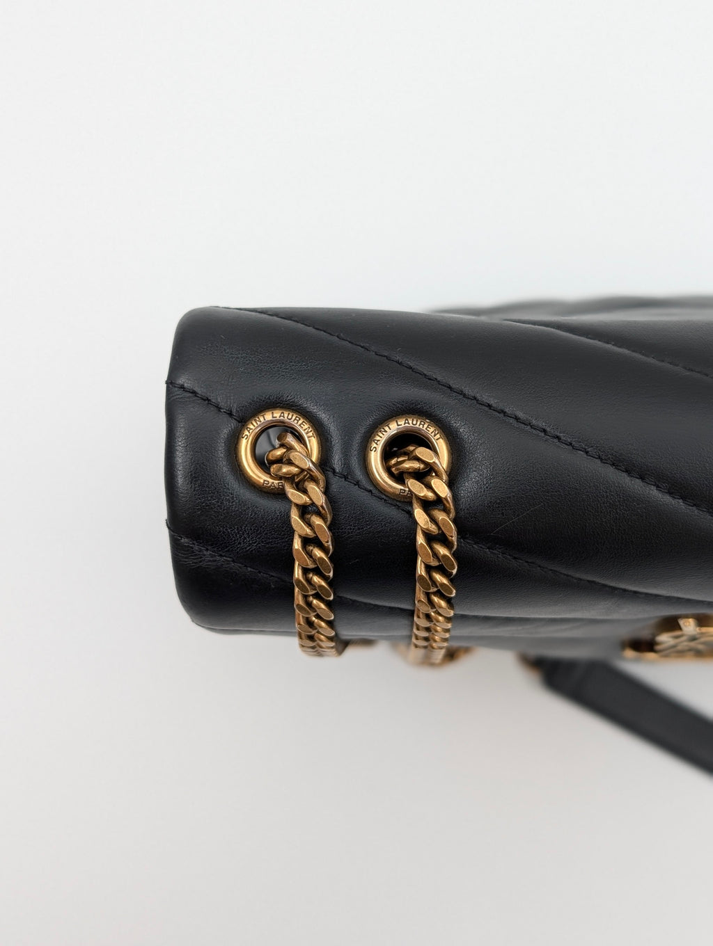 Saint Laurent Lou Lou Small Nero