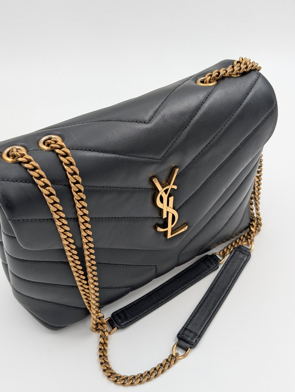 Saint Laurent Lou Lou Small Nero