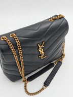 Saint Laurent Lou Lou Small Nero