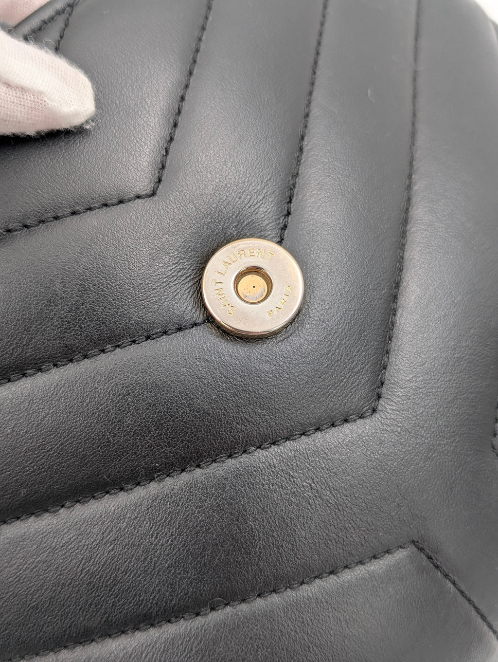 Saint Laurent Lou Lou Small Nero