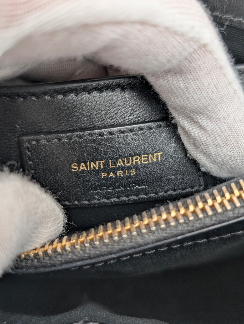 Saint Laurent Lou Lou Small Nero