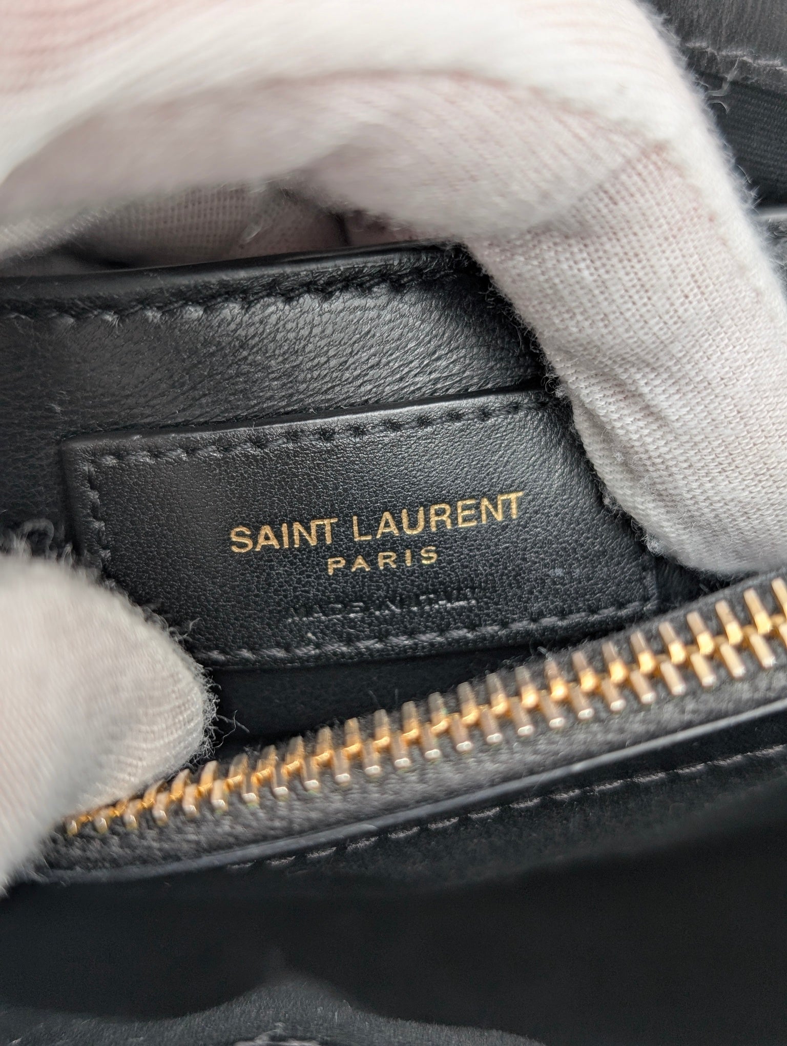 Saint Laurent Lou Lou Small Nero