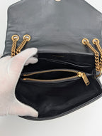 Saint Laurent Lou Lou Small Nero