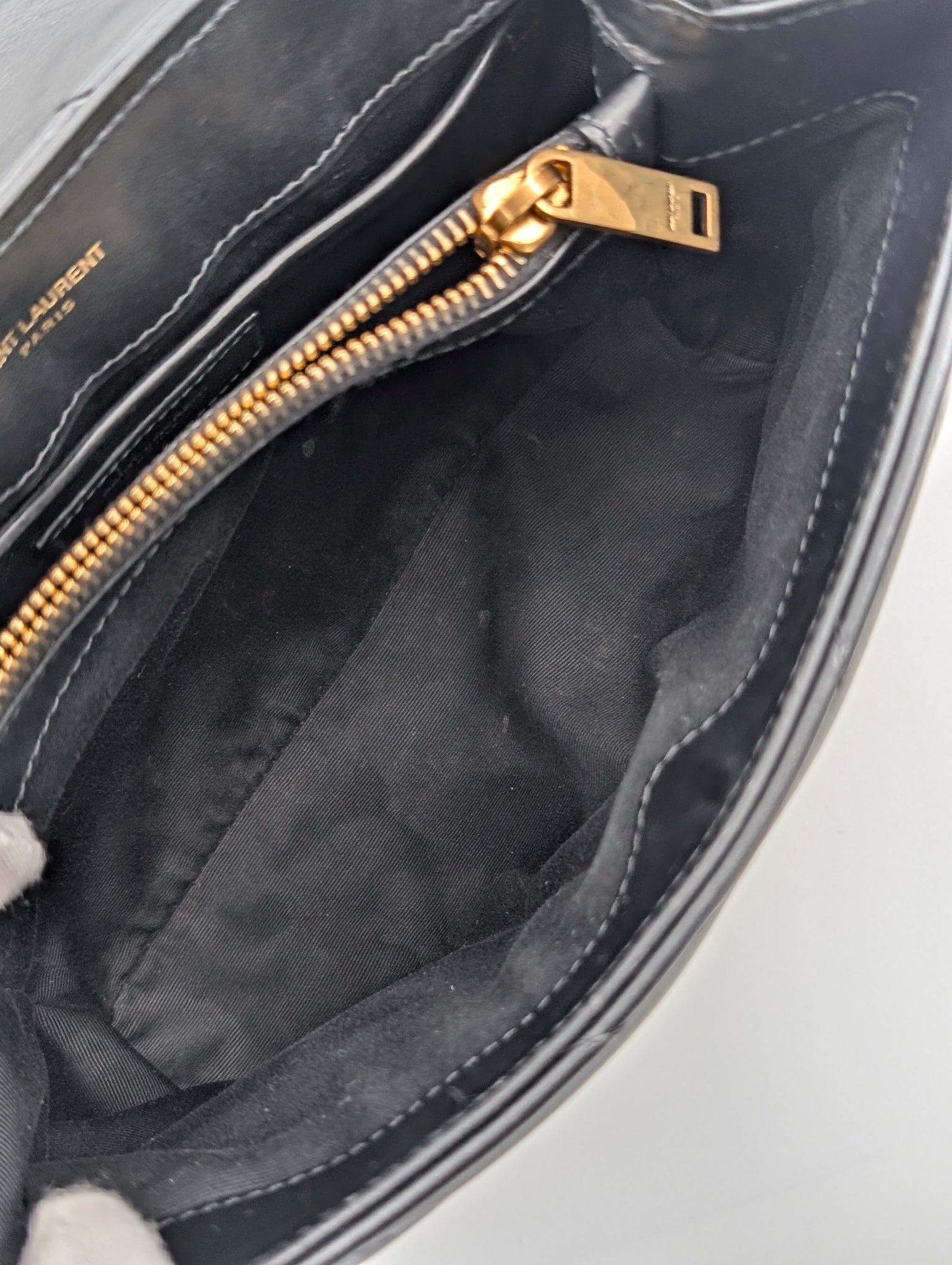 Saint Laurent Lou Lou Small Nero