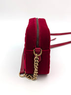 Gucci Marmont Velluto Rosso