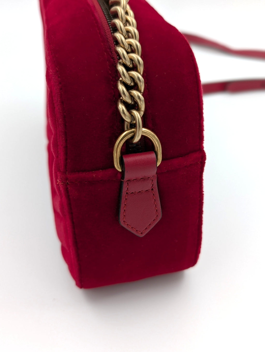 Gucci Marmont Velluto Rosso