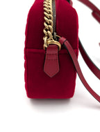 Gucci Marmont Velluto Rosso