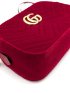 Gucci Marmont Velluto Rosso
