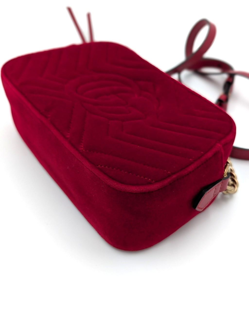 Gucci Marmont Velluto Rosso