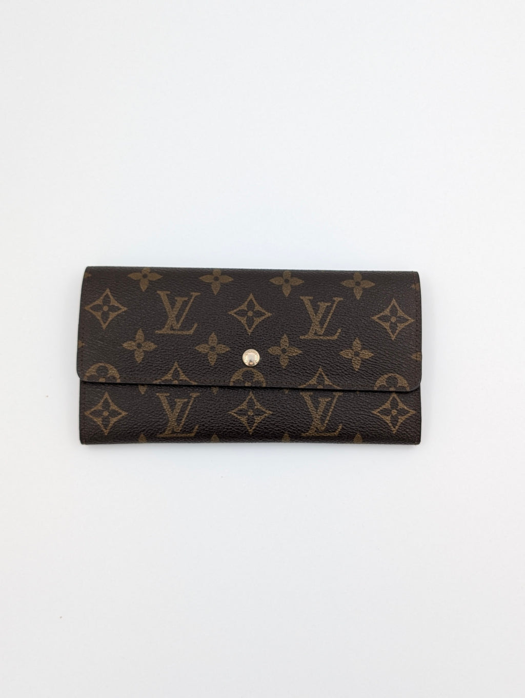 Louis Vuitton Portafoglio lungo bi-fold Monogram