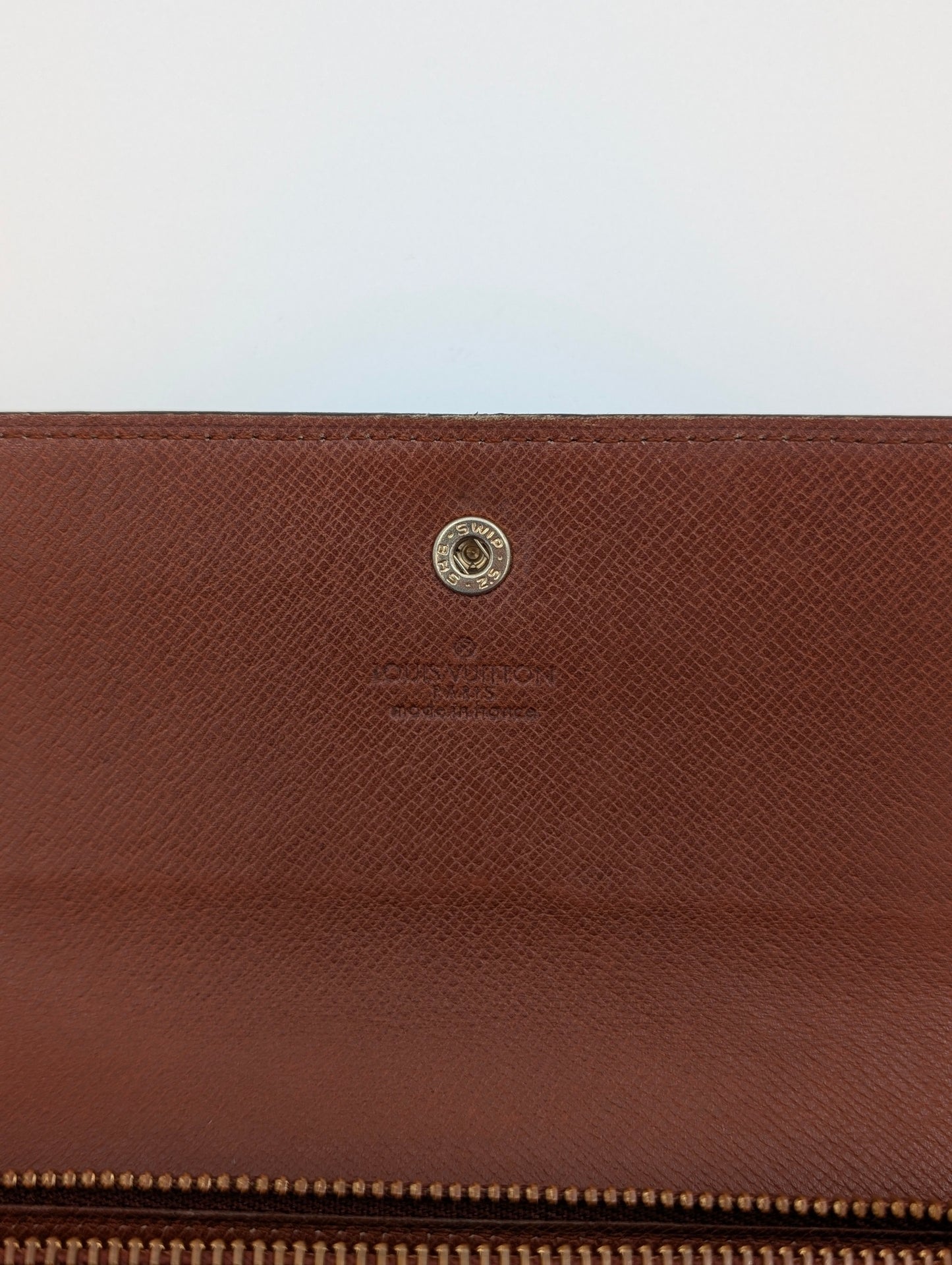 Louis Vuitton Portafoglio lungo bi-fold Monogram