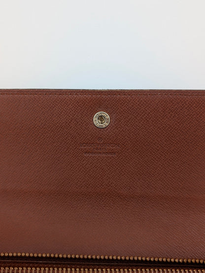 Louis Vuitton Portafoglio lungo bi-fold Monogram