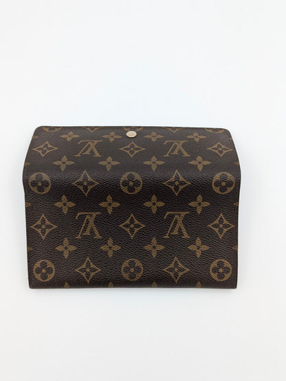 Louis Vuitton Portafoglio lungo bi-fold Monogram