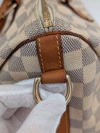 Louis Vuitton Speedy 30 tela Damier Azur Bandoulière