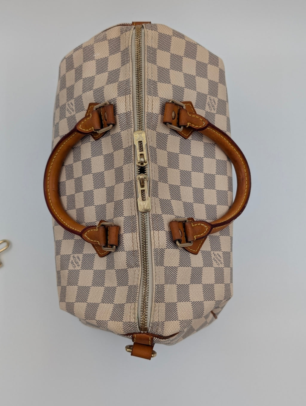 Louis Vuitton Speedy 30 tela Damier Azur Bandoulière
