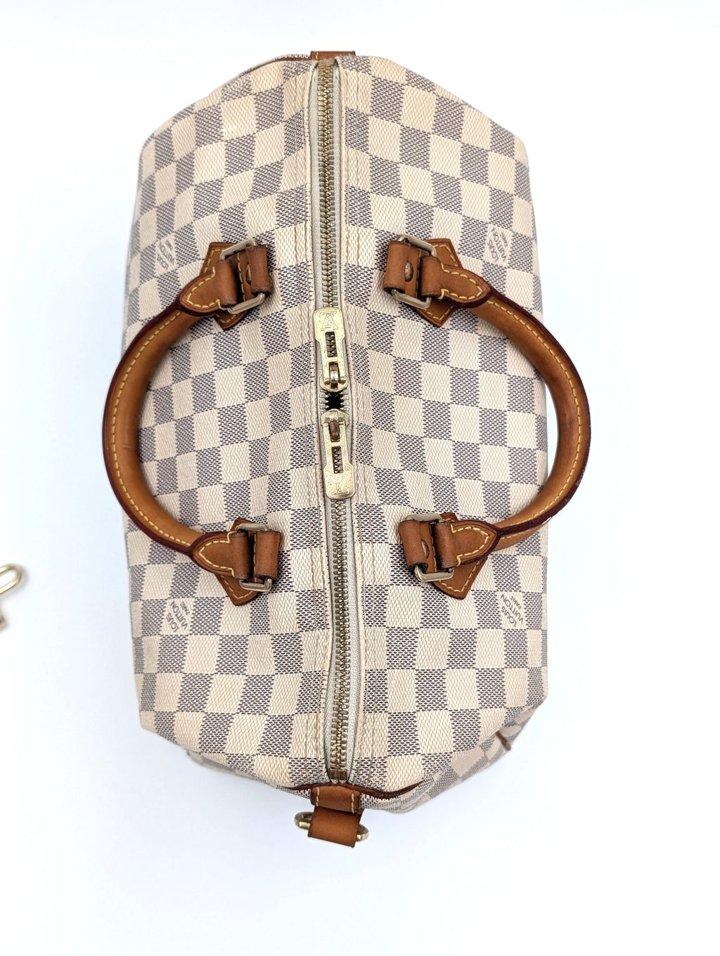 Louis Vuitton Speedy 30 tela Damier Azur Bandoulière