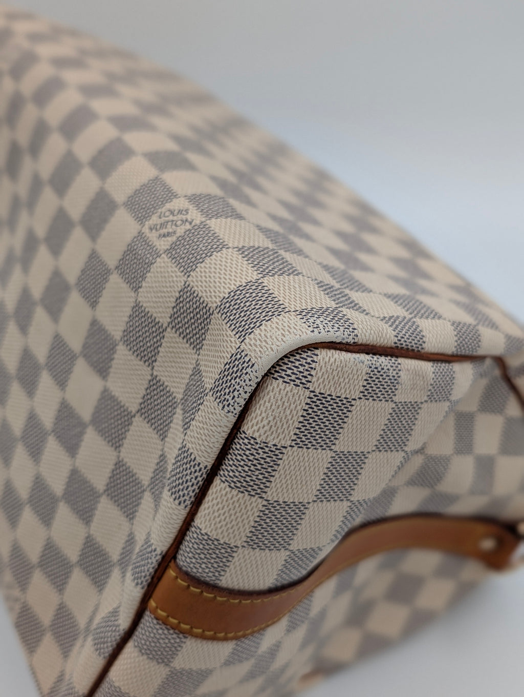 Louis Vuitton Speedy 30 tela Damier Azur Bandoulière