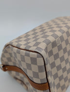 Louis Vuitton Speedy 30 tela Damier Azur Bandoulière