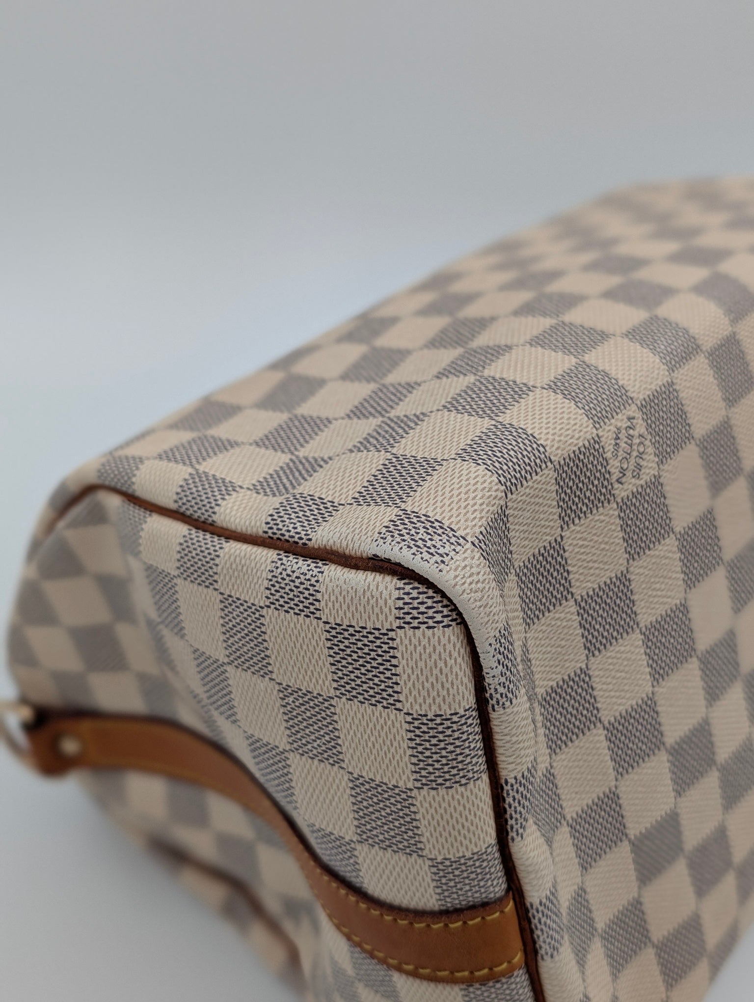 Louis Vuitton Speedy 30 tela Damier Azur Bandoulière