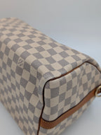 Louis Vuitton Speedy 30 tela Damier Azur Bandoulière