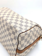 Louis Vuitton Speedy 30 tela Damier Azur Bandoulière