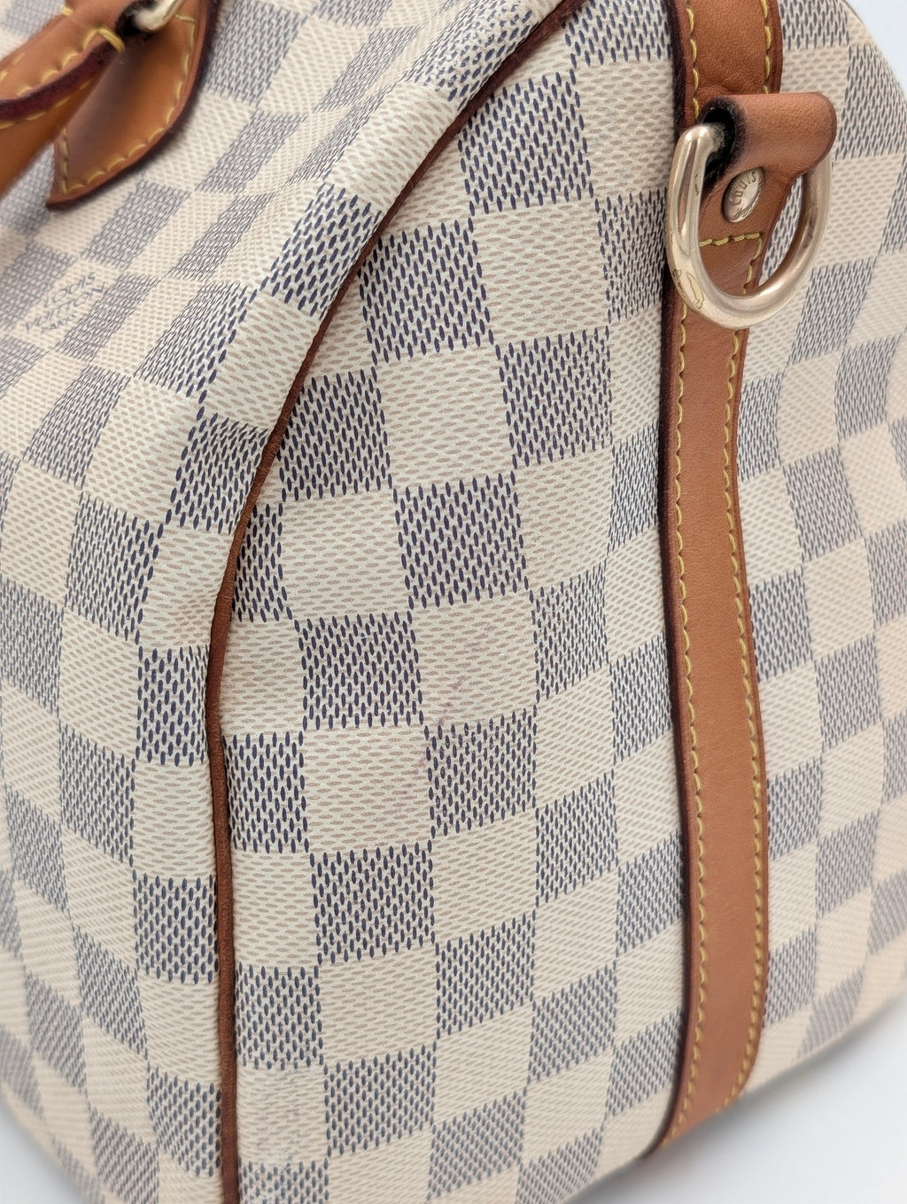 Louis Vuitton Speedy 30 tela Damier Azur Bandoulière