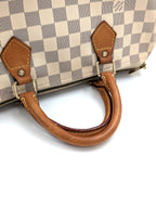 Louis Vuitton Speedy 30 tela Damier Azur Bandoulière