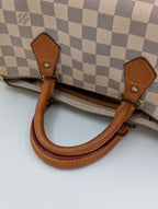 Louis Vuitton Speedy 30 tela Damier Azur Bandoulière