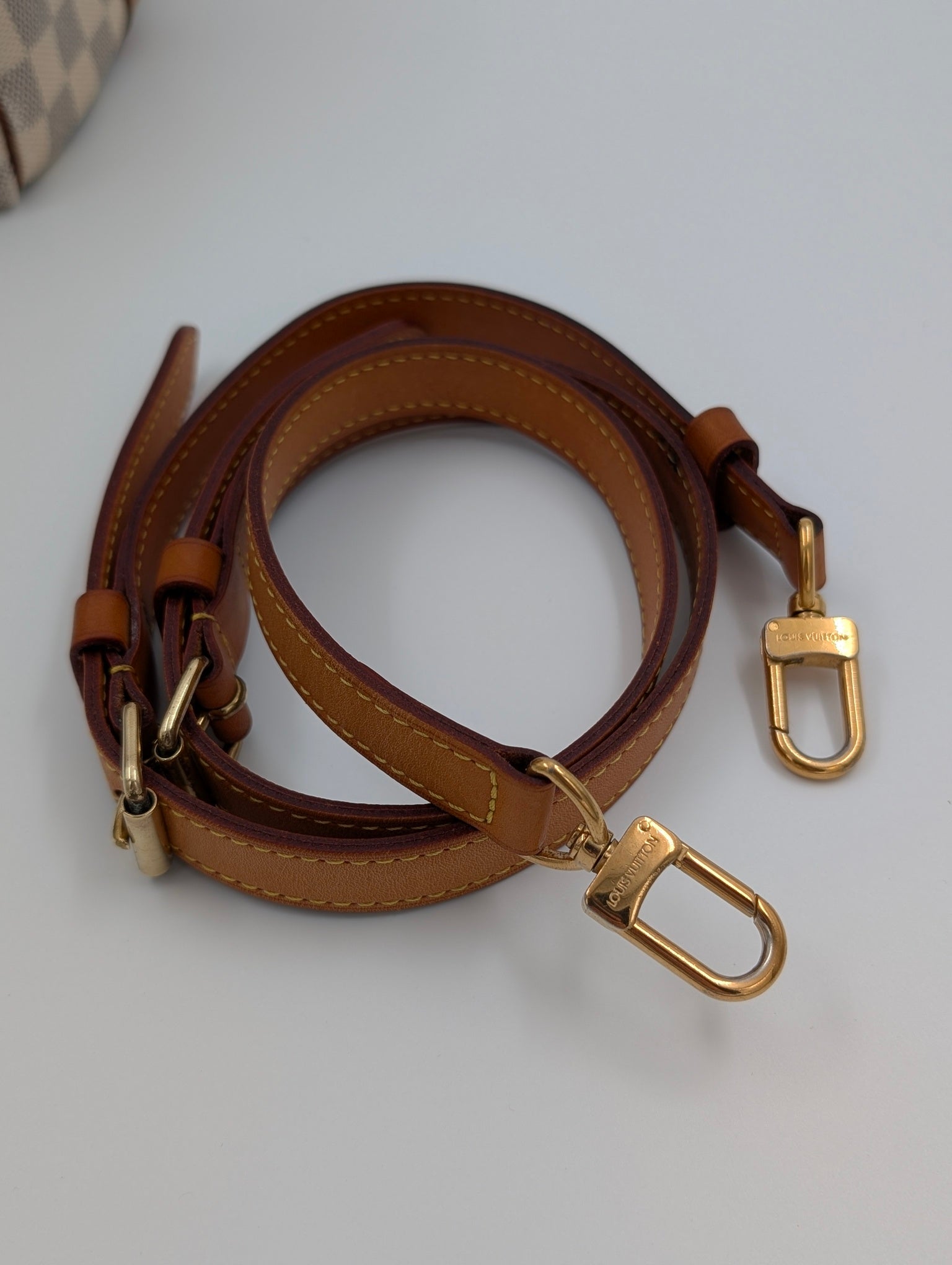 Louis Vuitton Speedy 30 tela Damier Azur Bandoulière