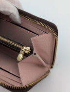 Louis Vuitton Portafoglio Clemence rosa ballerina