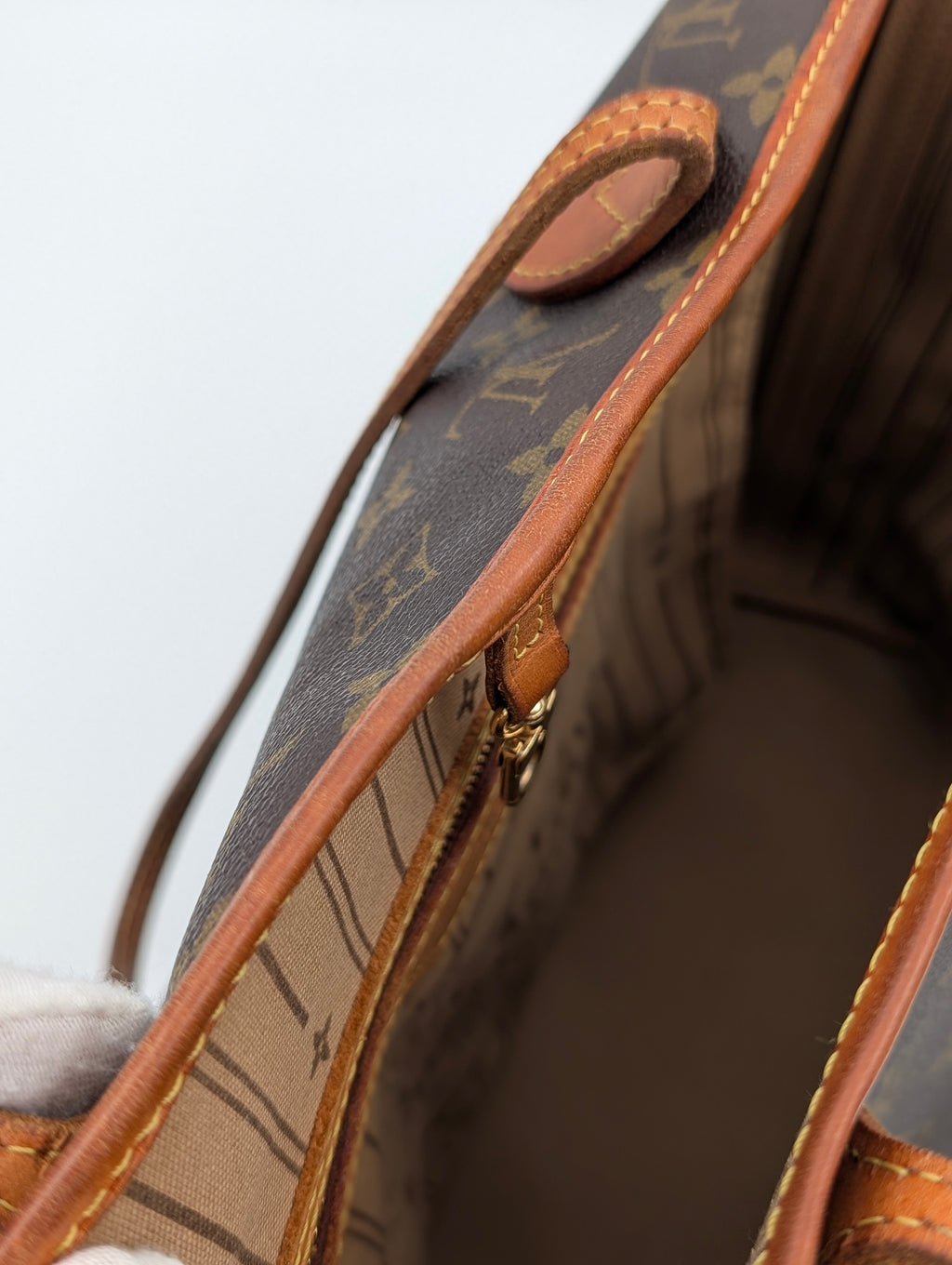 Louis Vuitton Neverfull MM tela Monogram