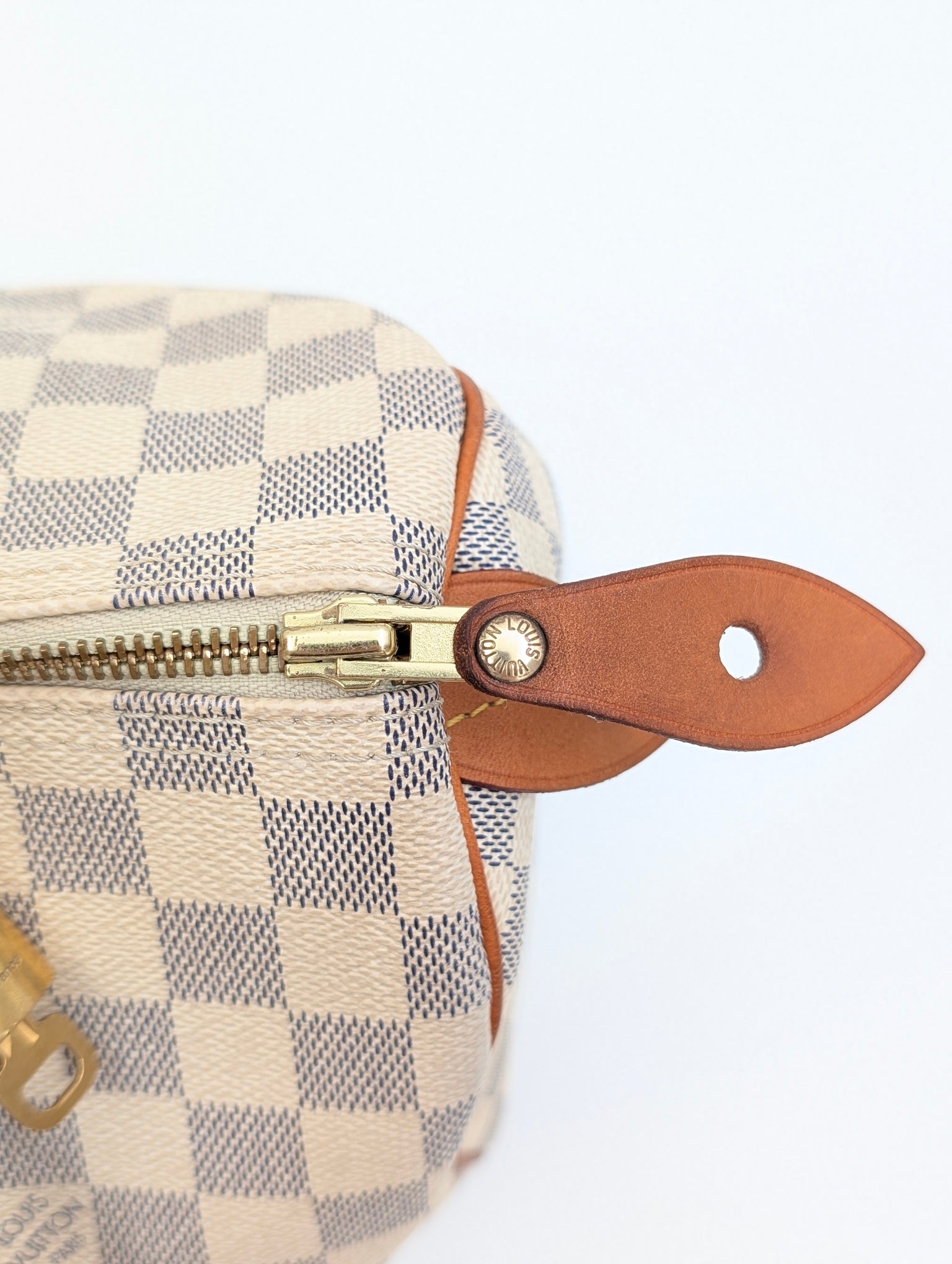 Louis Vuitton Speedy 30 tela Damier Azur