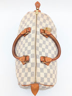 Louis Vuitton Speedy 30 tela Damier Azur