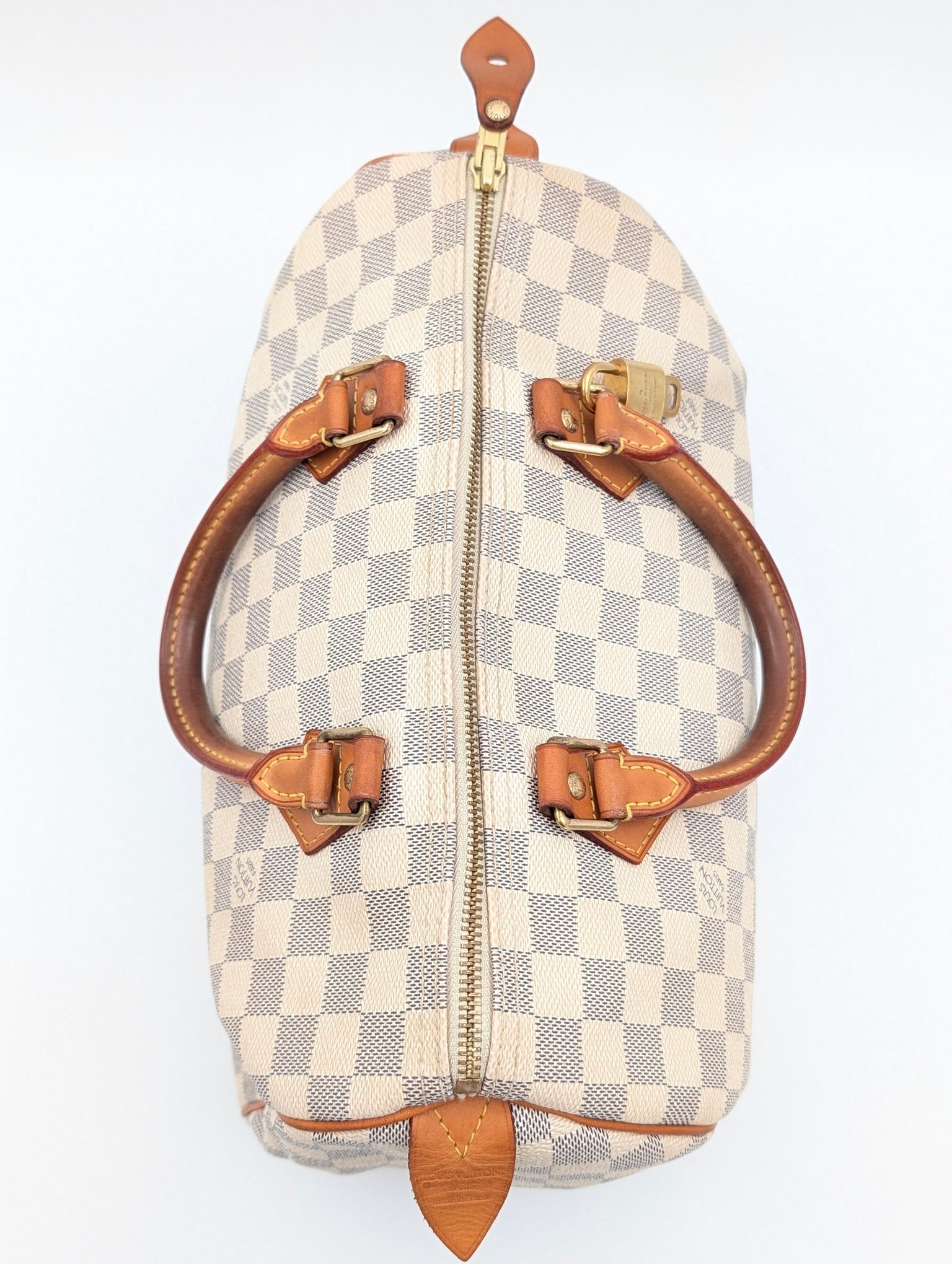 Louis Vuitton Speedy 30 tela Damier Azur