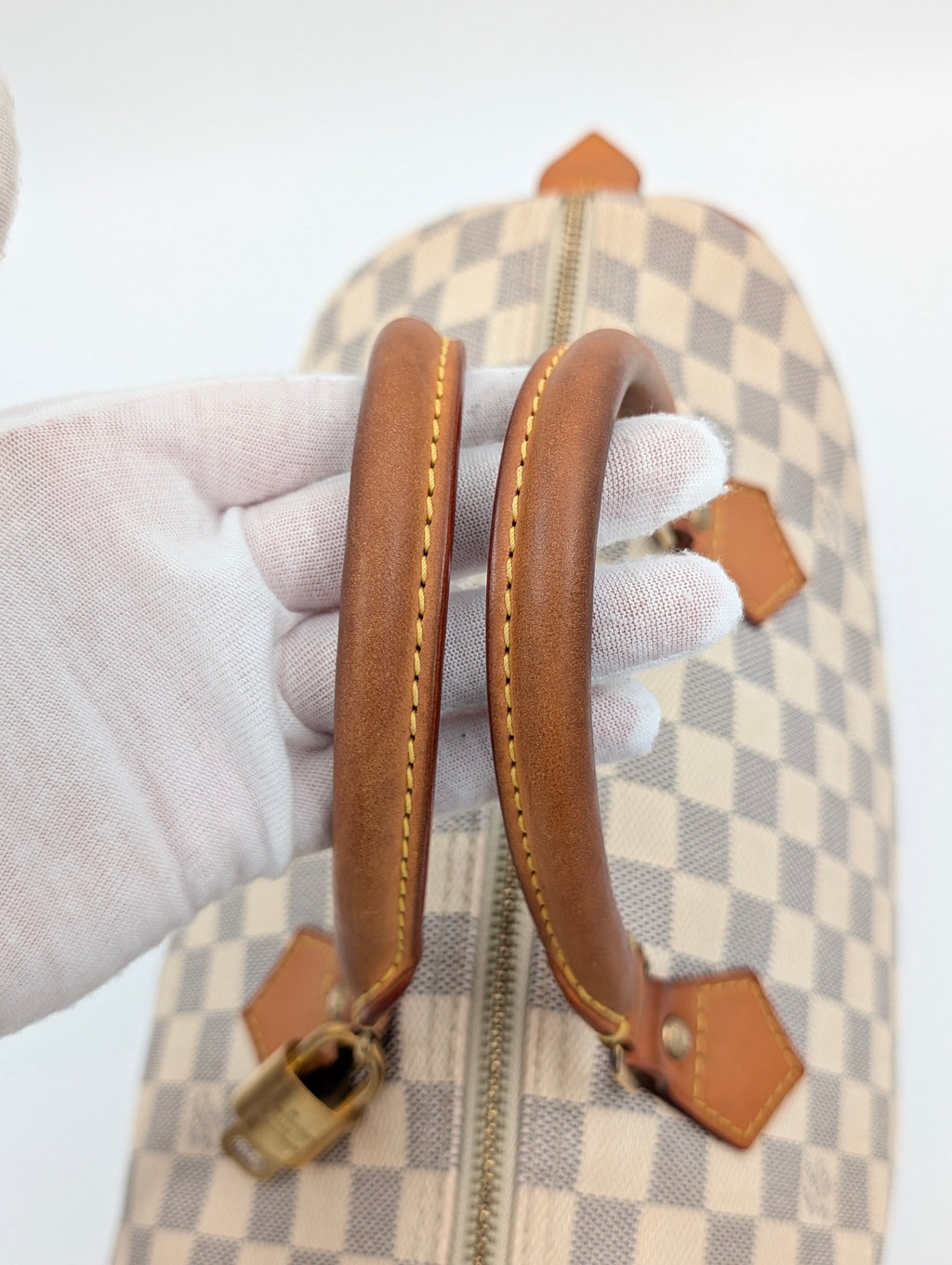 Louis Vuitton Speedy 30 tela Damier Azur