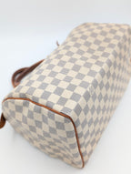 Louis Vuitton Speedy 30 tela Damier Azur